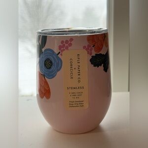 Rifle Paper Co. x Corkcicle Floral Stemless Cup